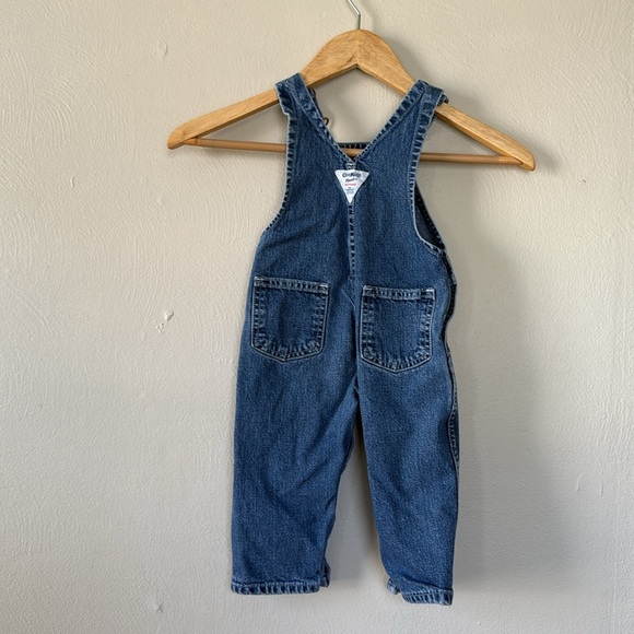 Vintage Osh Kosh B’Gosh 24 month Blue Denim Overalls - Picture 3 of 5